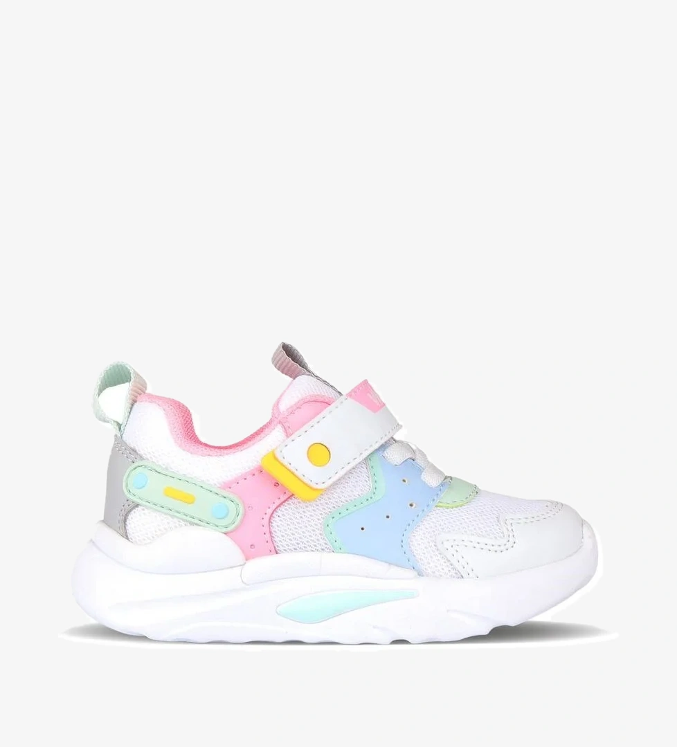 Vicco Vicco Birdy Hafif Kız Beyaz Spor Ayakkabı Sneaker | Flo Beyaz - 1. görsel