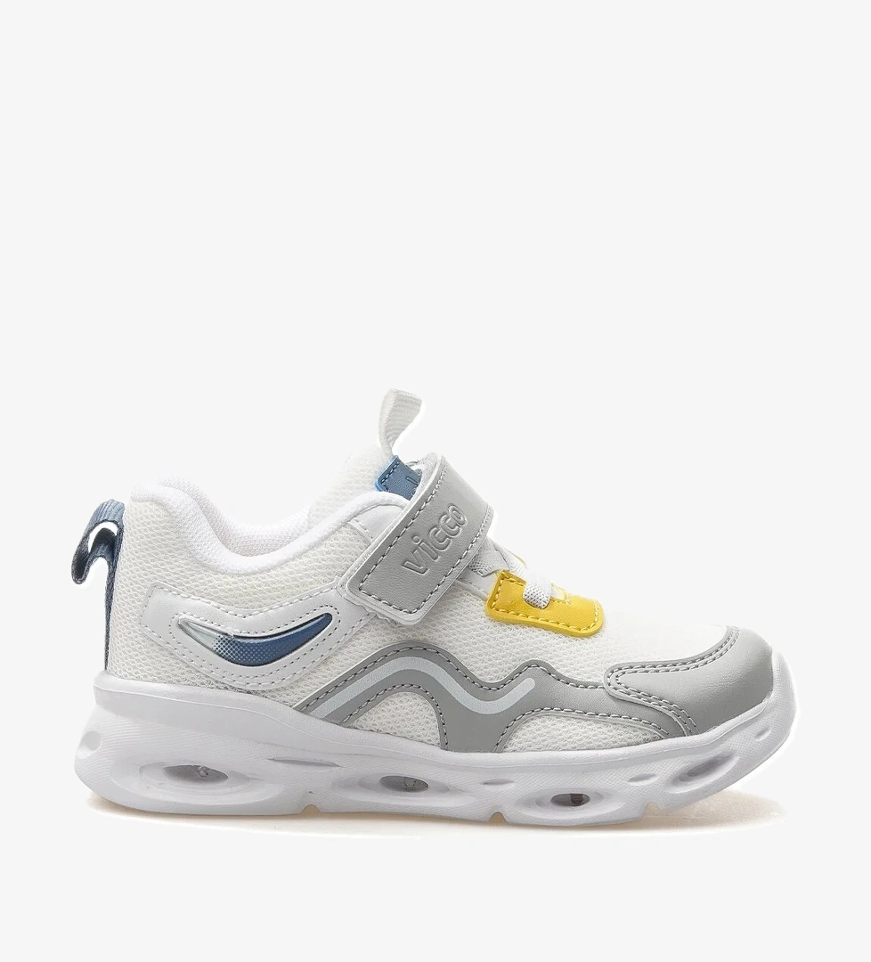 Rony Işıklı Erkek Çocuk Sneaker Spor Ayakkabı 25y 346.117 Pe Beyaz