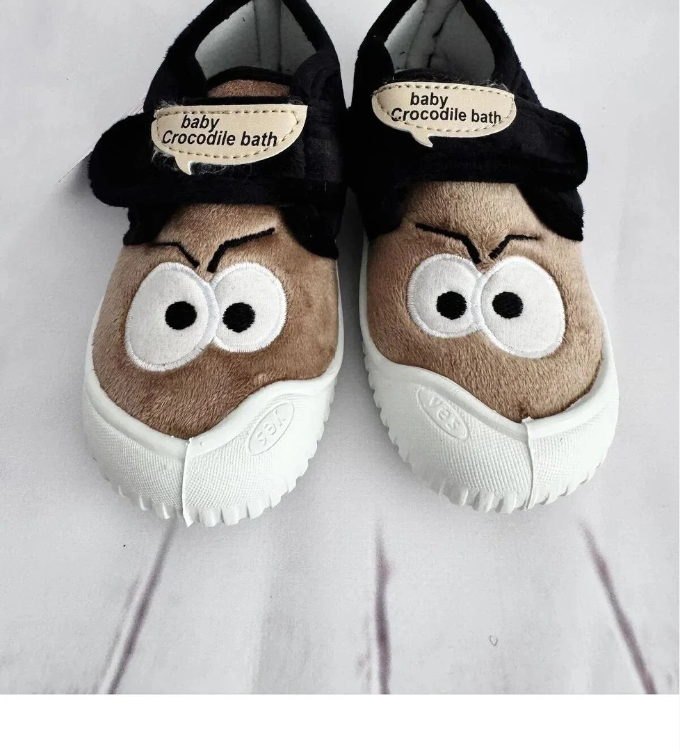 Gezer Kışlık Cırtlı Erkek Çocuk Günlük Okul Kreş Panduf Ayakkabı model görseli