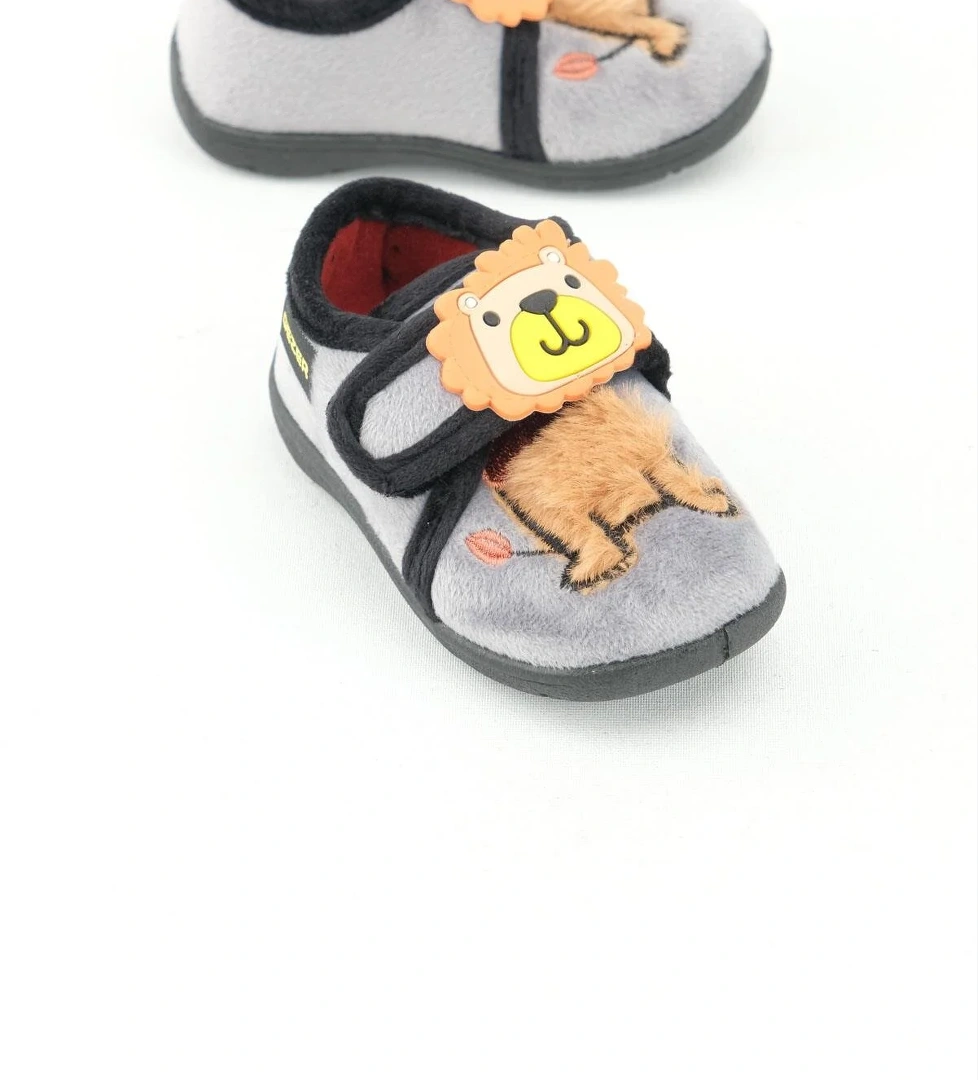 Erkek Çocuk Bebek Kışlık Cırtlı Ayarlanabilir Günlük Okul Kreş Panduf Ayakkabı