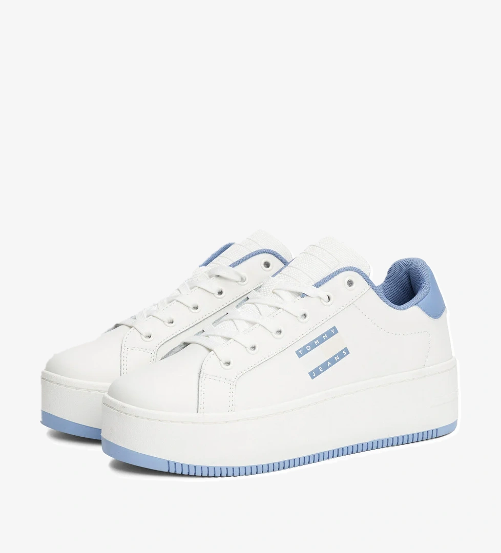 TJW FLATFORM ESS Mavi Kadın Sneaker - Görsel 1