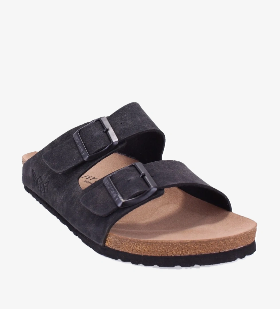 S903 Siyah Günlük Ortopedik Erkek Spor Terlik - Görsel 1