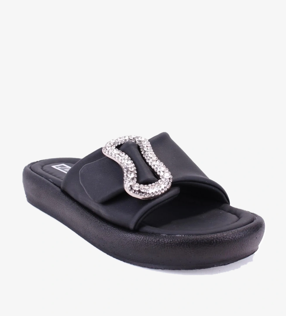 Dagoster DZA07-889033 Siyah Ortopedik Günlük Spor Kadın Terlik model görseli