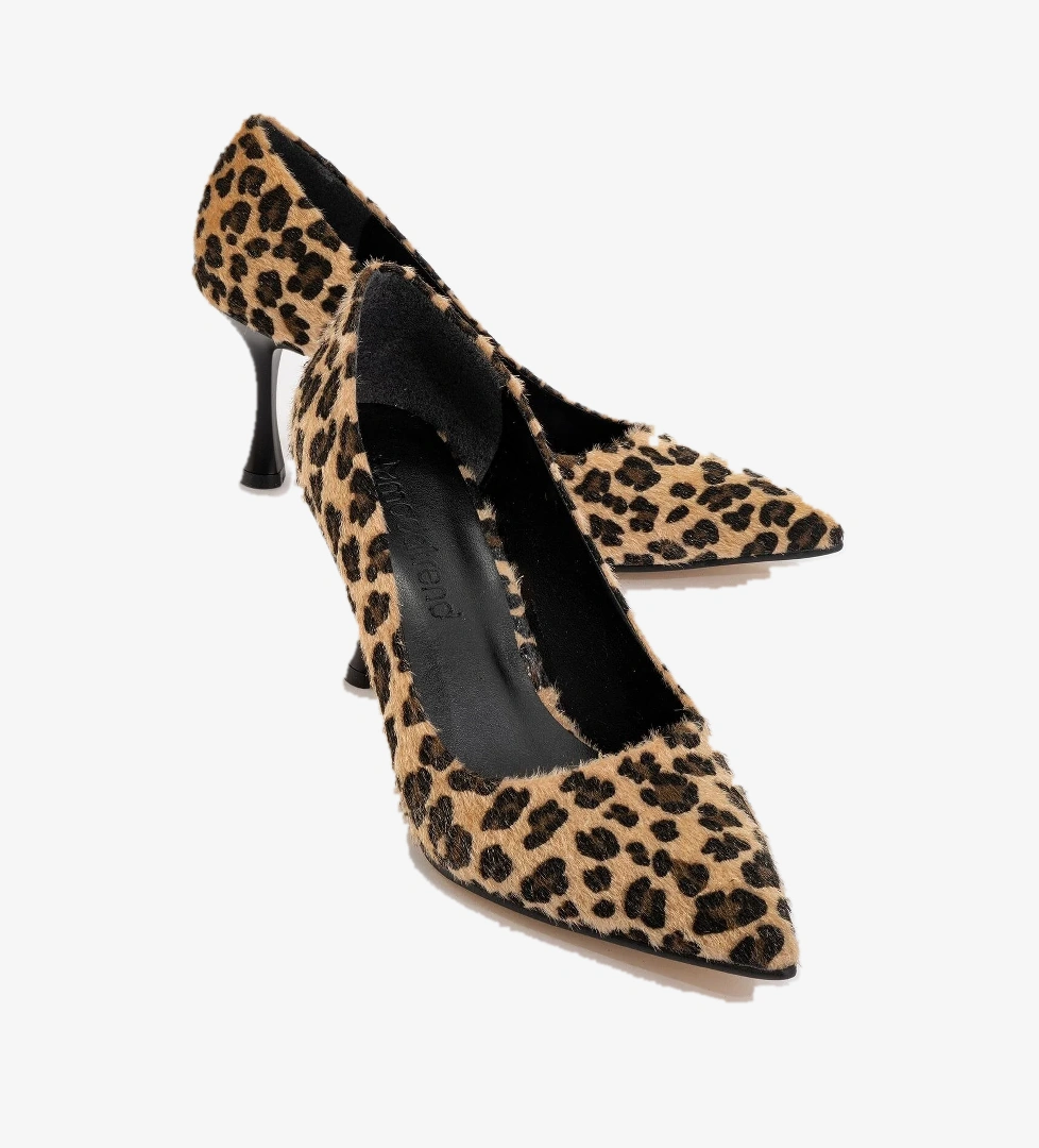 Ccway Kadın Stiletto Ayakkabı Ci̇lt model görseli