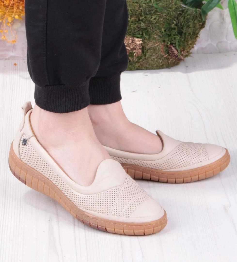 54562 Anatomik Rahat Orijinal Ürün Hakiki Deri Kadın Ayakkabı - Görsel 1