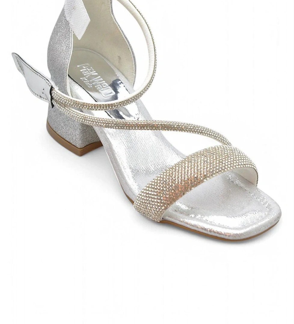 355 Abiye Kız Çocuk Topuklu Ayakkabı Kız Çocuk Nişan Abiye Ayakkabısı