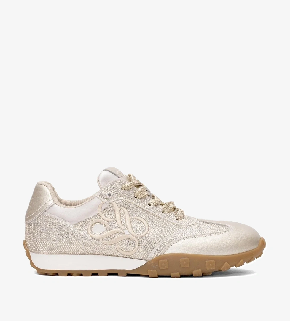 Guja 25y318 Kadın Taşlı Casual Ayakkabı Gümüş Altın model görseli