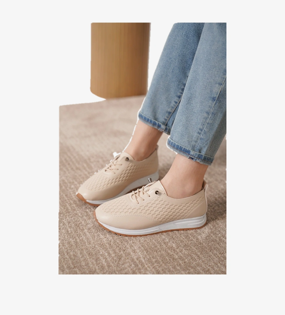 D0155 Günlük Ortopedik Kadın Sneaker Spor Ayakkabı
