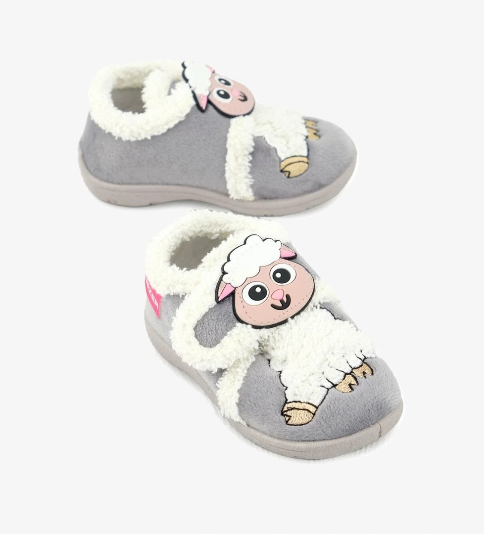 Unisex Çocuk Bebe Cırtlı Ayarlanabilir Günlük Okul Kreş Panduf Ayakkabı