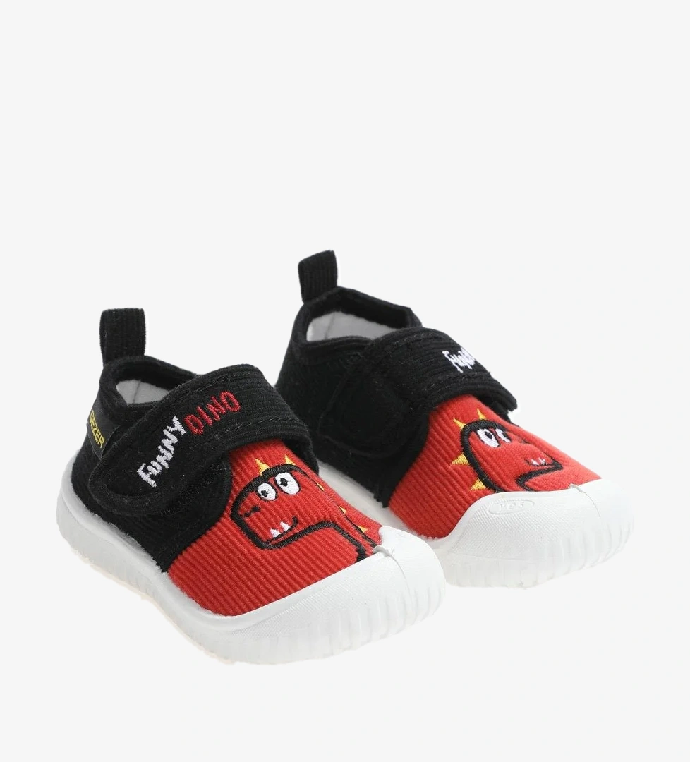 03193 Erkek Çocuk Günlük Cırtlı Panduf Ayakkabı