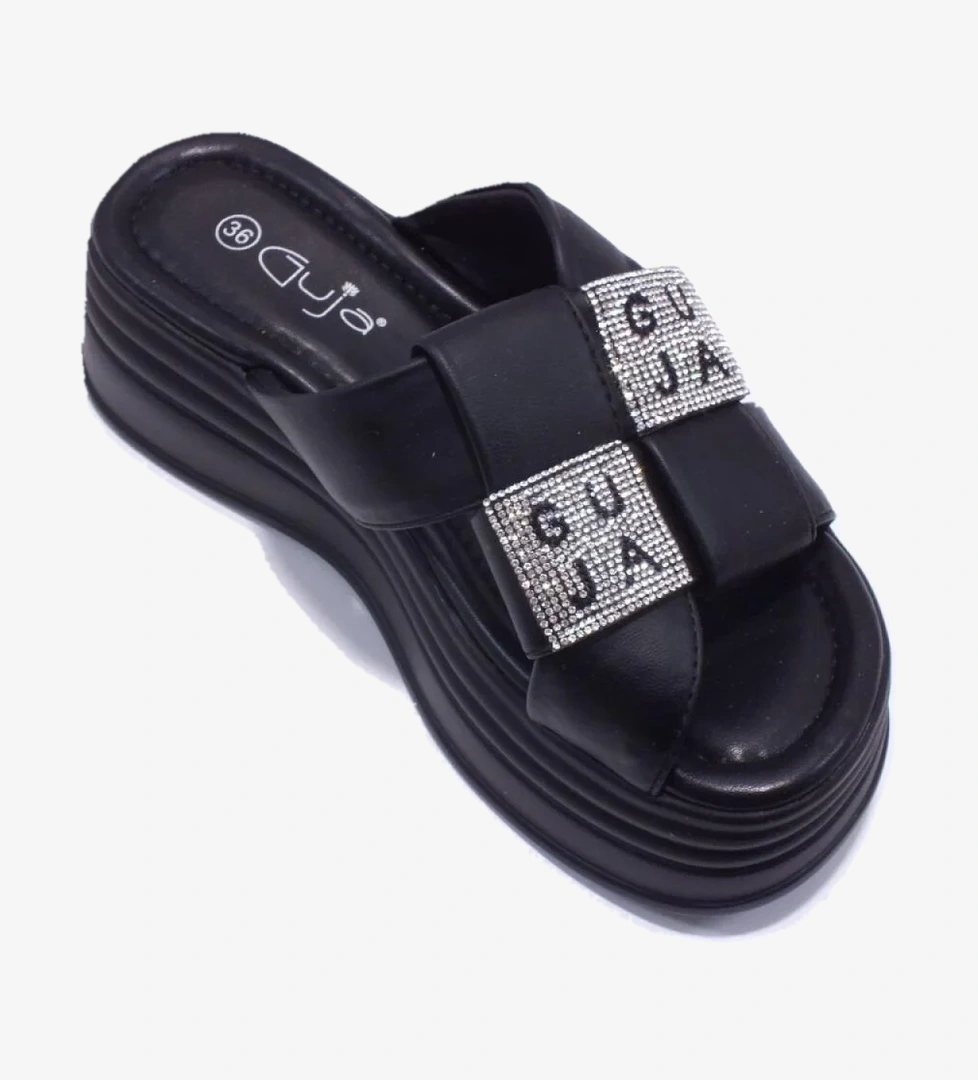 Guja Guja Siyah 25Y409-2 Kadın Terlik Sandalet & Terlik | Flo Siyah - 1. görsel