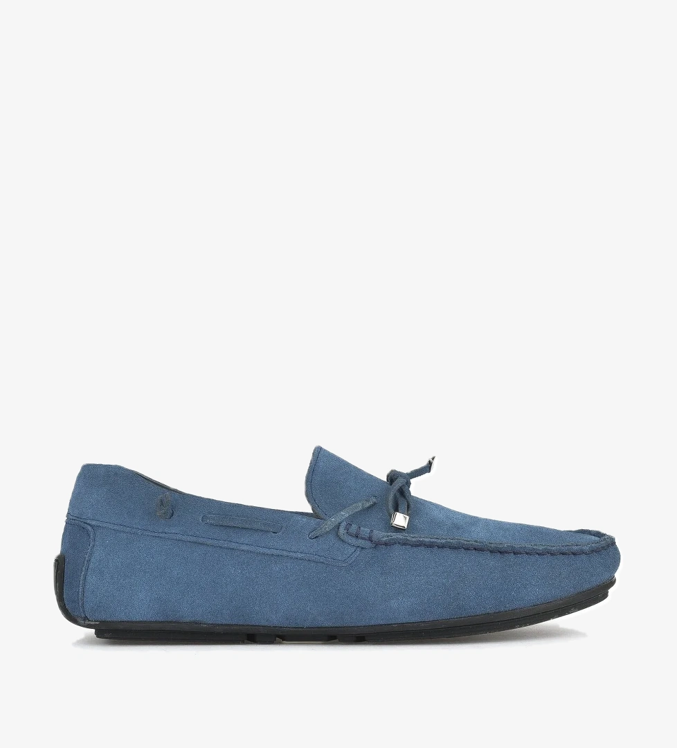 Erkek Hakiki Deri Ayakkabı 1511007ZB012 Mavi