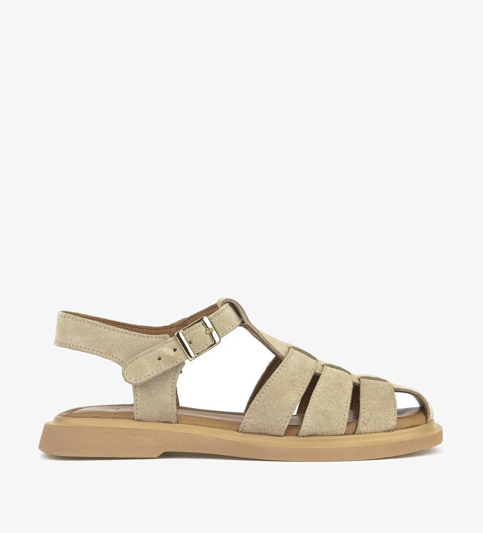 Kadın Hakiki Deri Sandalet 1511047Z6002 Bej