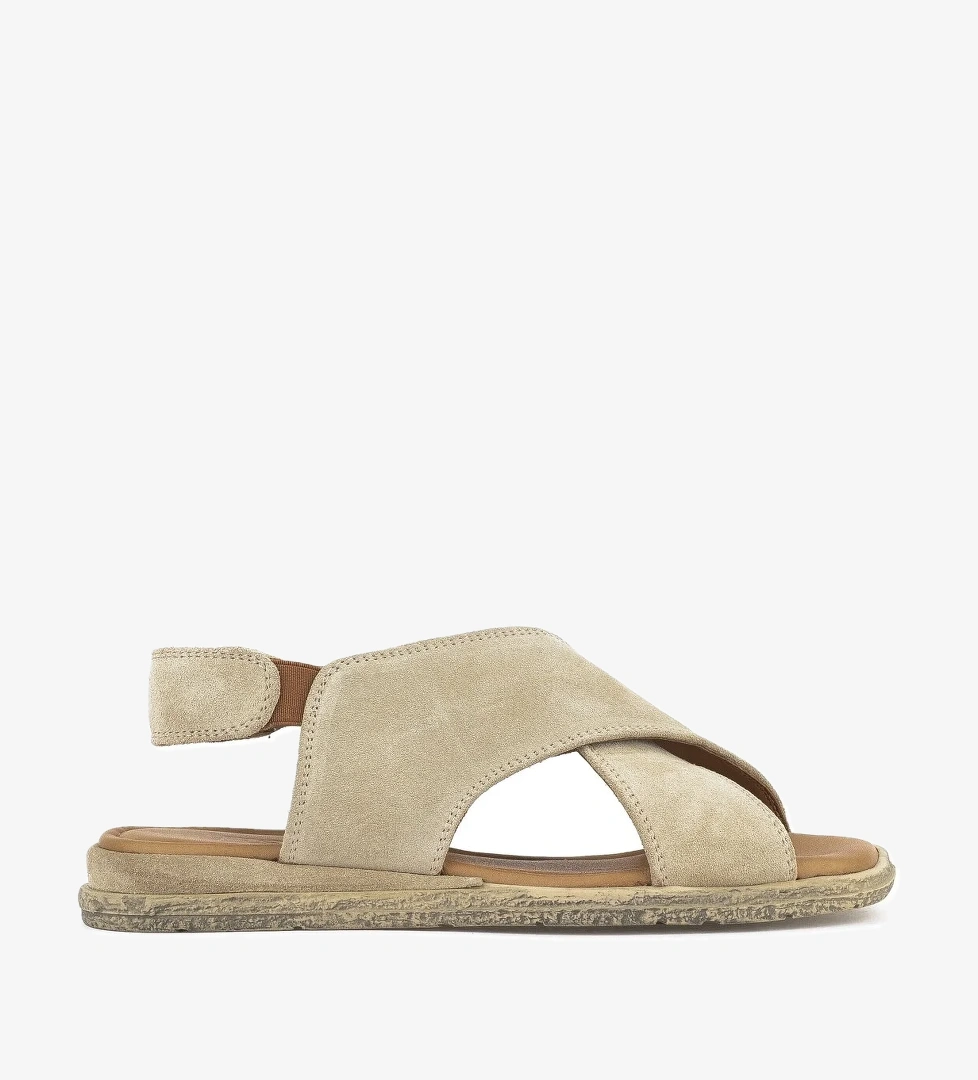 Kadın Hakiki Deri Sandalet 1511047Z706 Bej