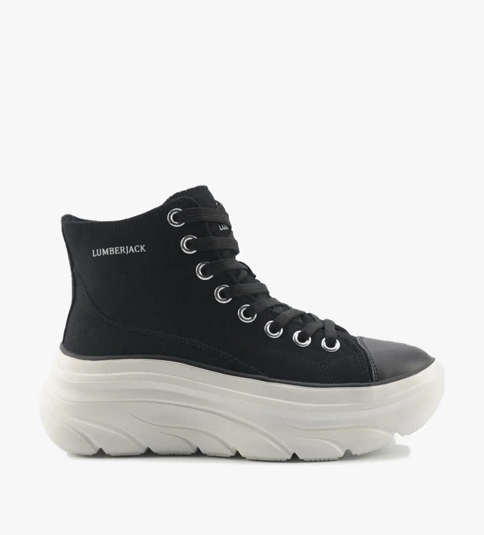 FIORITA 5FX Siyah Kadın Sneaker - Görsel 1