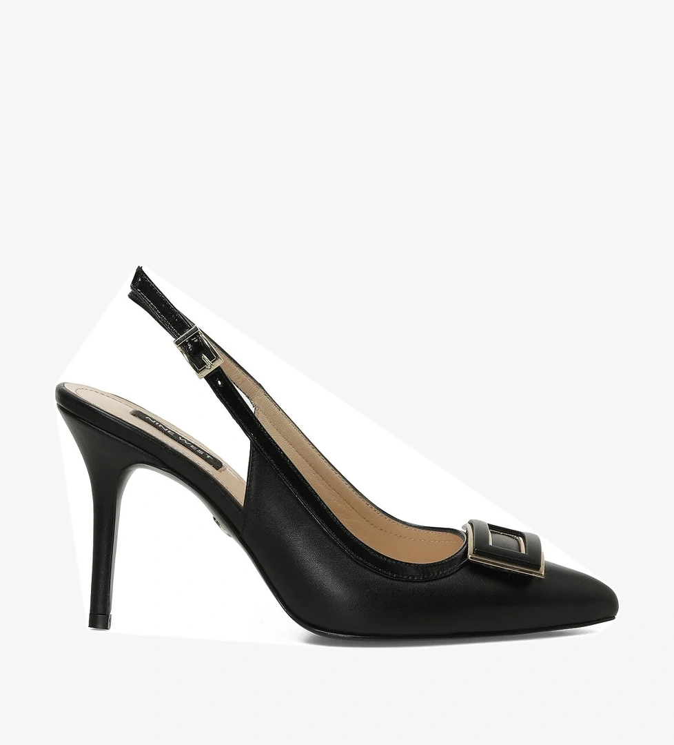 TIRREN 5FX Siyah Kadın Topuklu Ayakkabı - Görsel 1