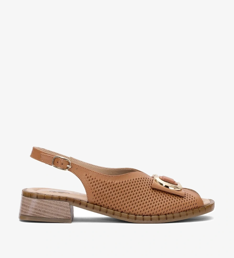 Venüs 2512003y Kadın Hakiki Deri Topuklu Sandalet model görseli