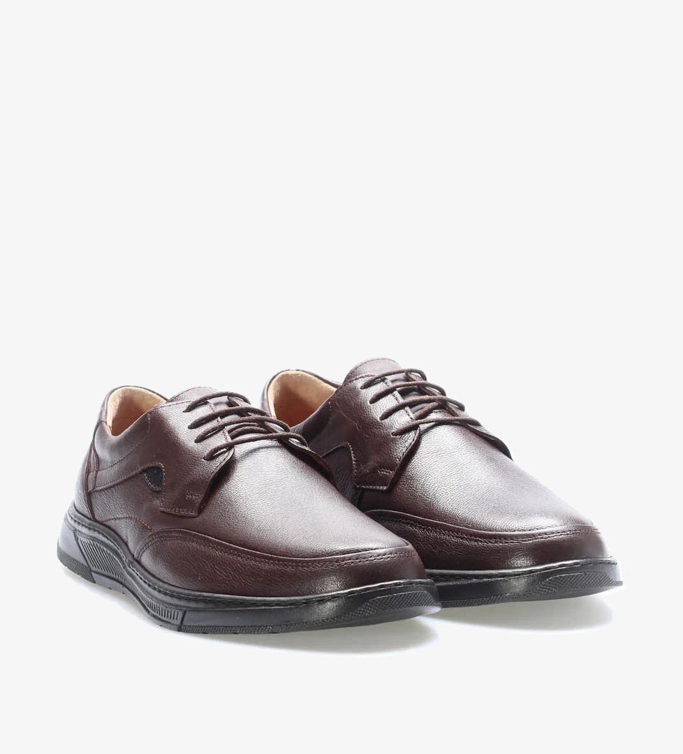 Hakiki Deri Erkek Casual Ayakkabı 951MBAF2507 - Görsel 1