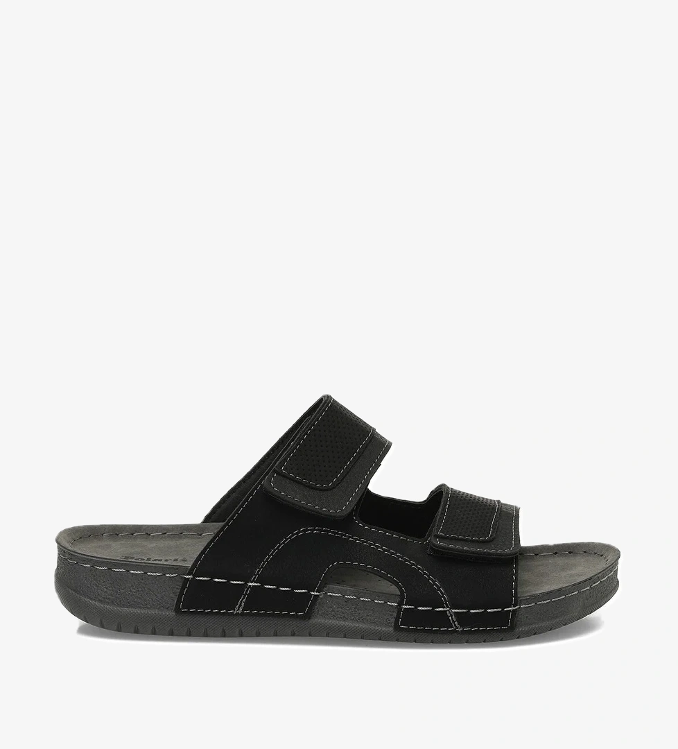 408037.M5FX Siyah Erkek Terlik - Görsel 1