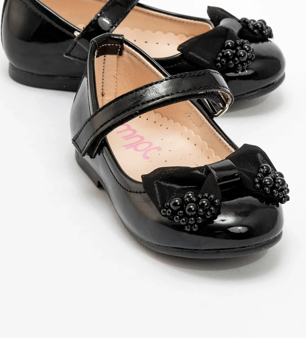 Kız Çocuk Siyah Fashion Babet - Görsel 1