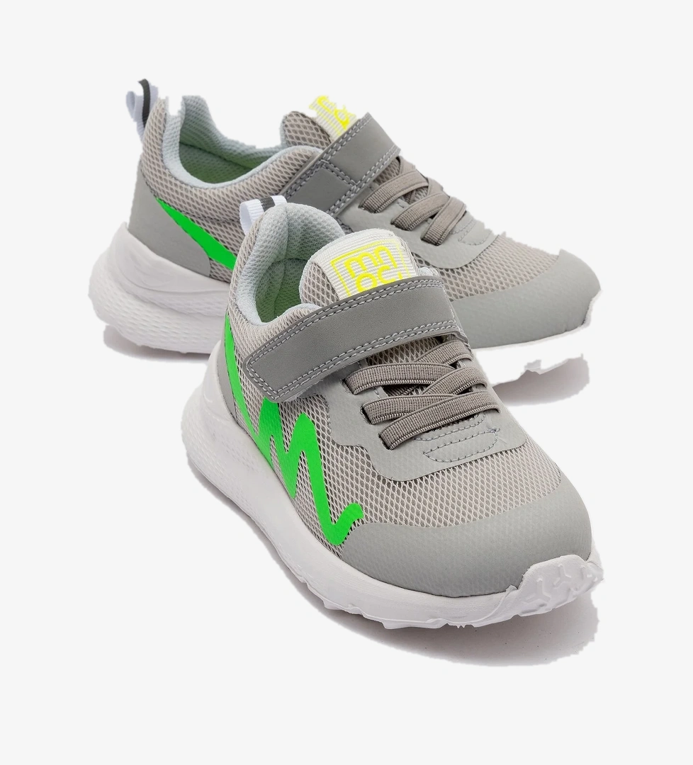 Erkek Çocuk Gri Spor Ayakkabı