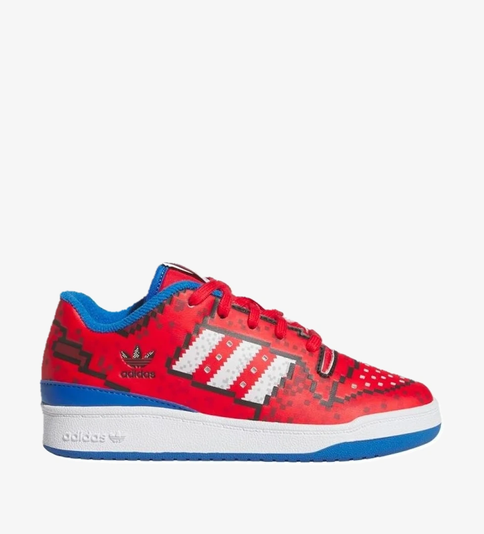 Adidas Unisex Çocuk Kırmızı Sneaker FORUM LOW CL C JI3400 model görseli