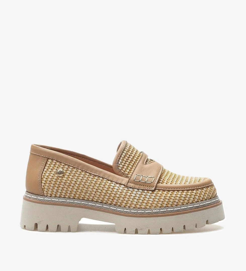 Kadın Hakiki Deri Günlük Ayakkabı 25y D25ya-3660 Z Taba - Görsel 1