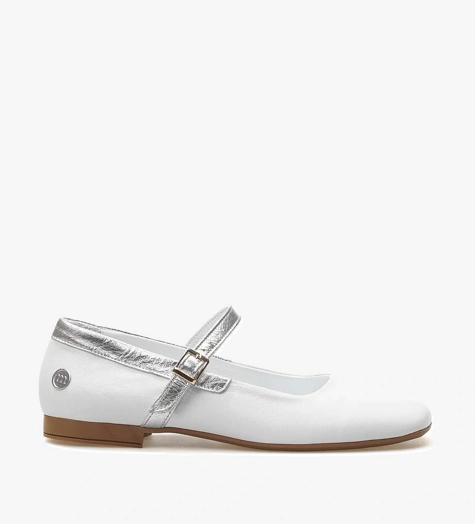 Mammamia Kadın Hakiki Deri Günlük Babet 25y D25ya-7145 Z Beyaz model görseli