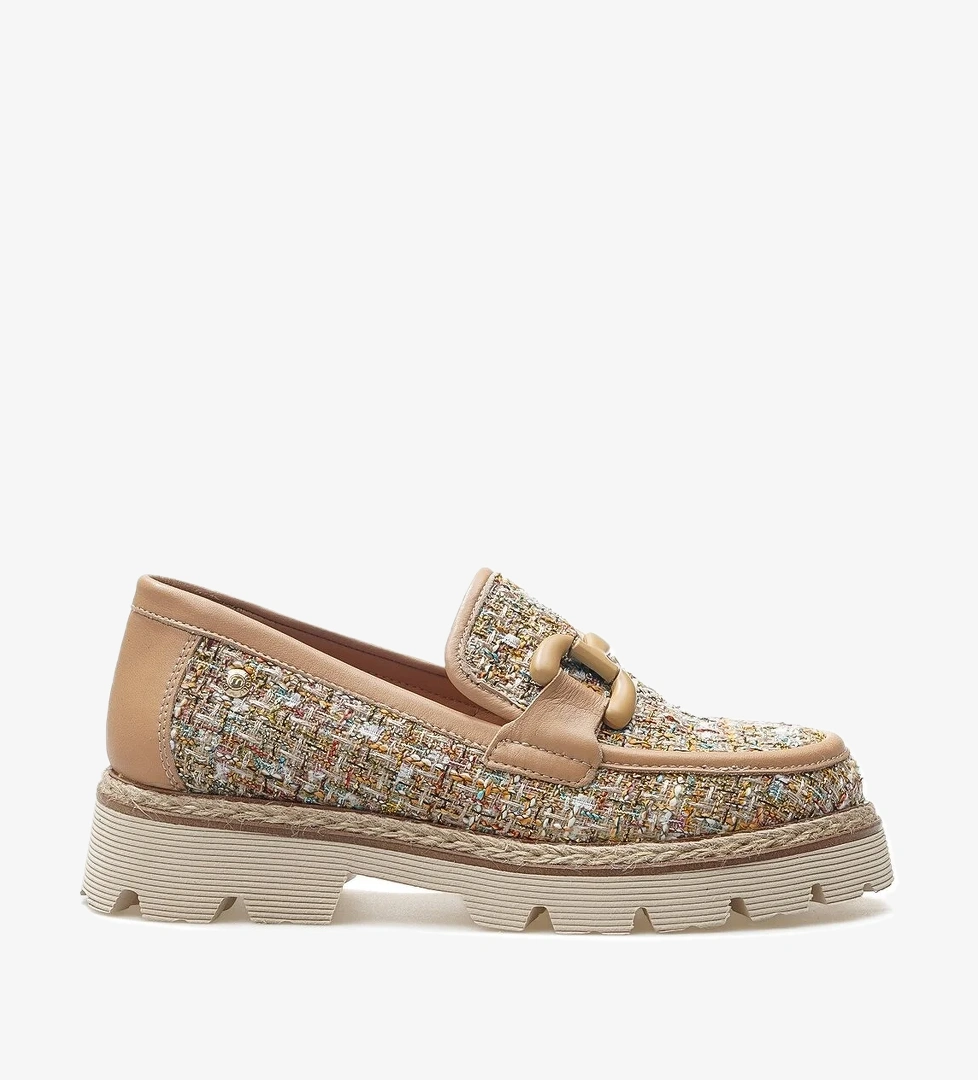 Kadın Toka Detaylı Casual Ayakkabı 25y D25ya-3770 Z Krem