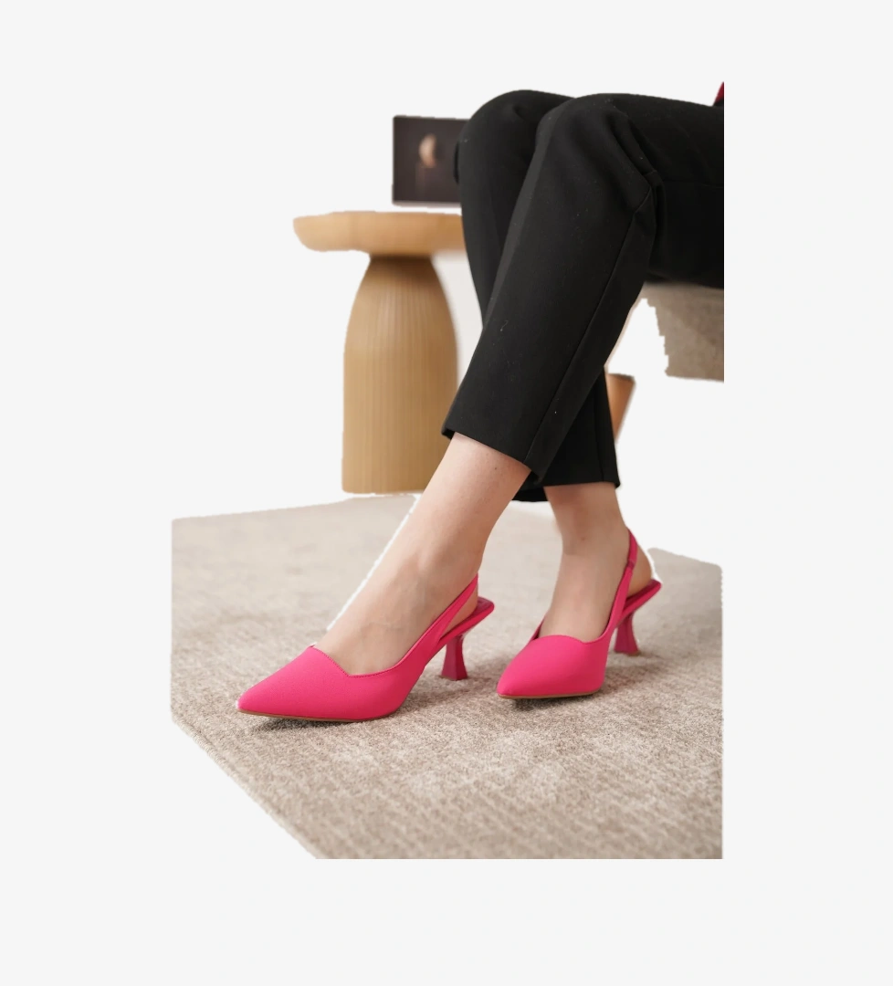 D052 Günlük Ortopedik Klasik Topuklu Kadın Ayakkabı