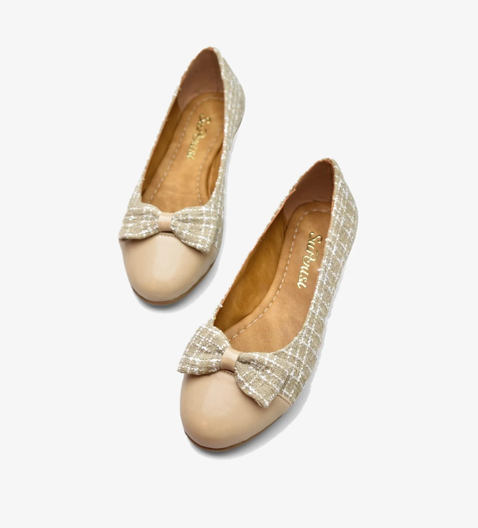 Ispartalılar 0893 Rahat Taban Günlük Kadın Babet Ayakkabı Nişan Düğün Abiye Klasik model görseli