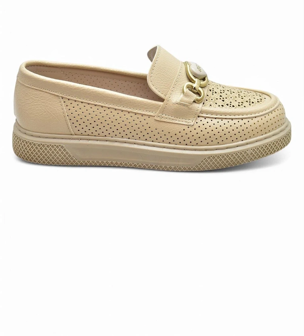 398 Rahat Taban Günlük Kadın Ayakkabı Tokalı Kadın Ayakkabı Laofer Oxfort Kadın Casual Ayakkabı