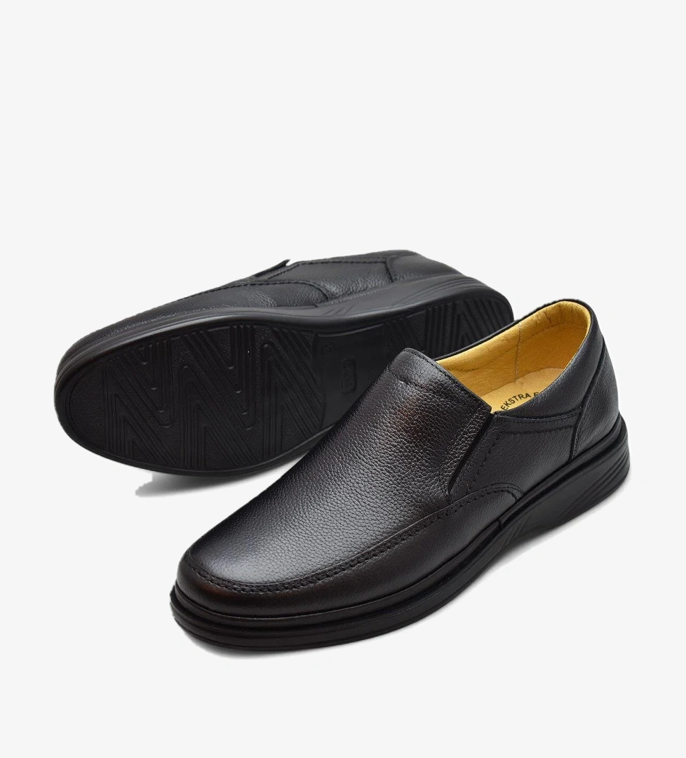 TAB8050 Ortopedik Taban Hakiki Deri Erkek Ayakkabı Mevsimlik Baba Ayakkabısı