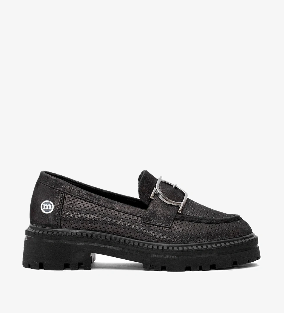 D25YA-7300 Kadın Hakiki Deri Casual Ayakkabı Platin