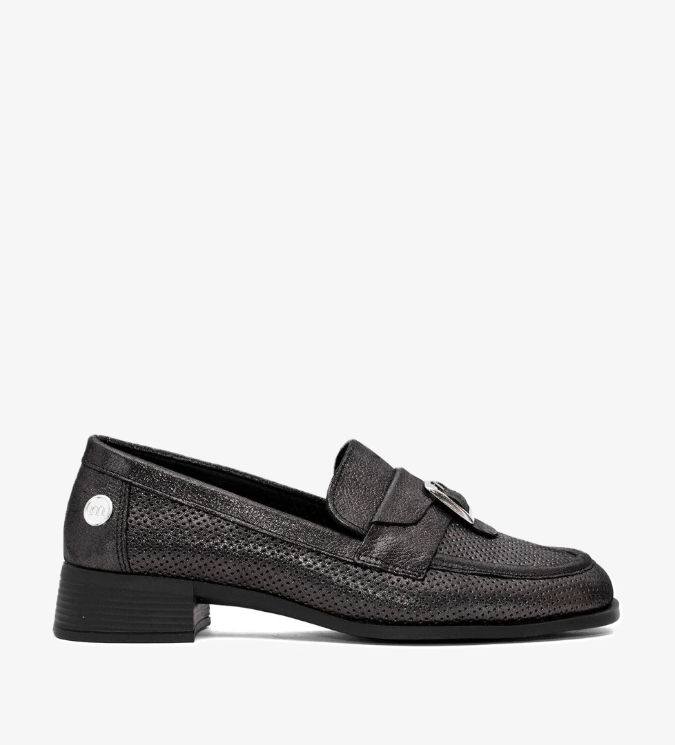 Mammamia D25ya-7295 Kadın Hakiki Deri Casual Ayakkabı Bej Platin model görseli