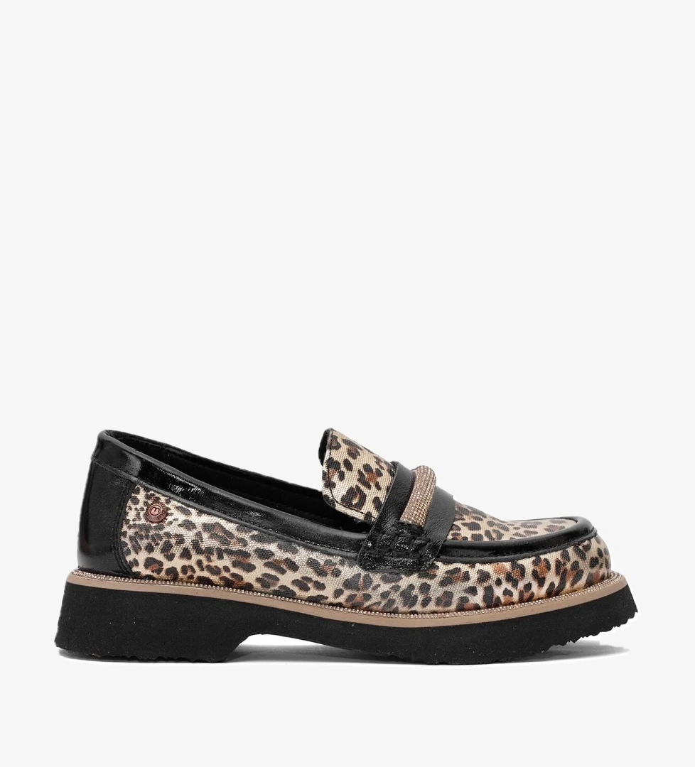 D25YA-3735 Kadın Hakiki Deri Casual Ayakkabı Altın