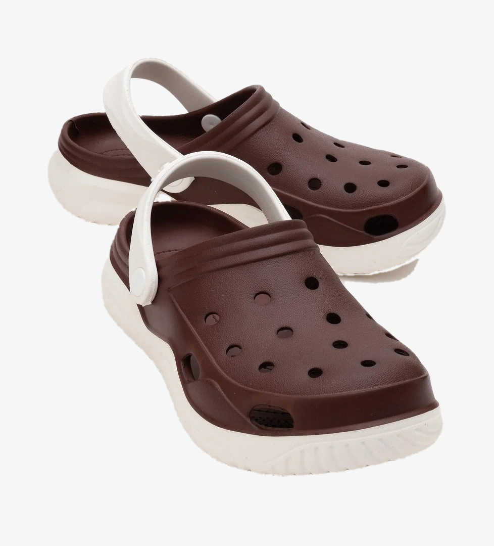 Kadın Sabo Terlik BORDO BEYAZ