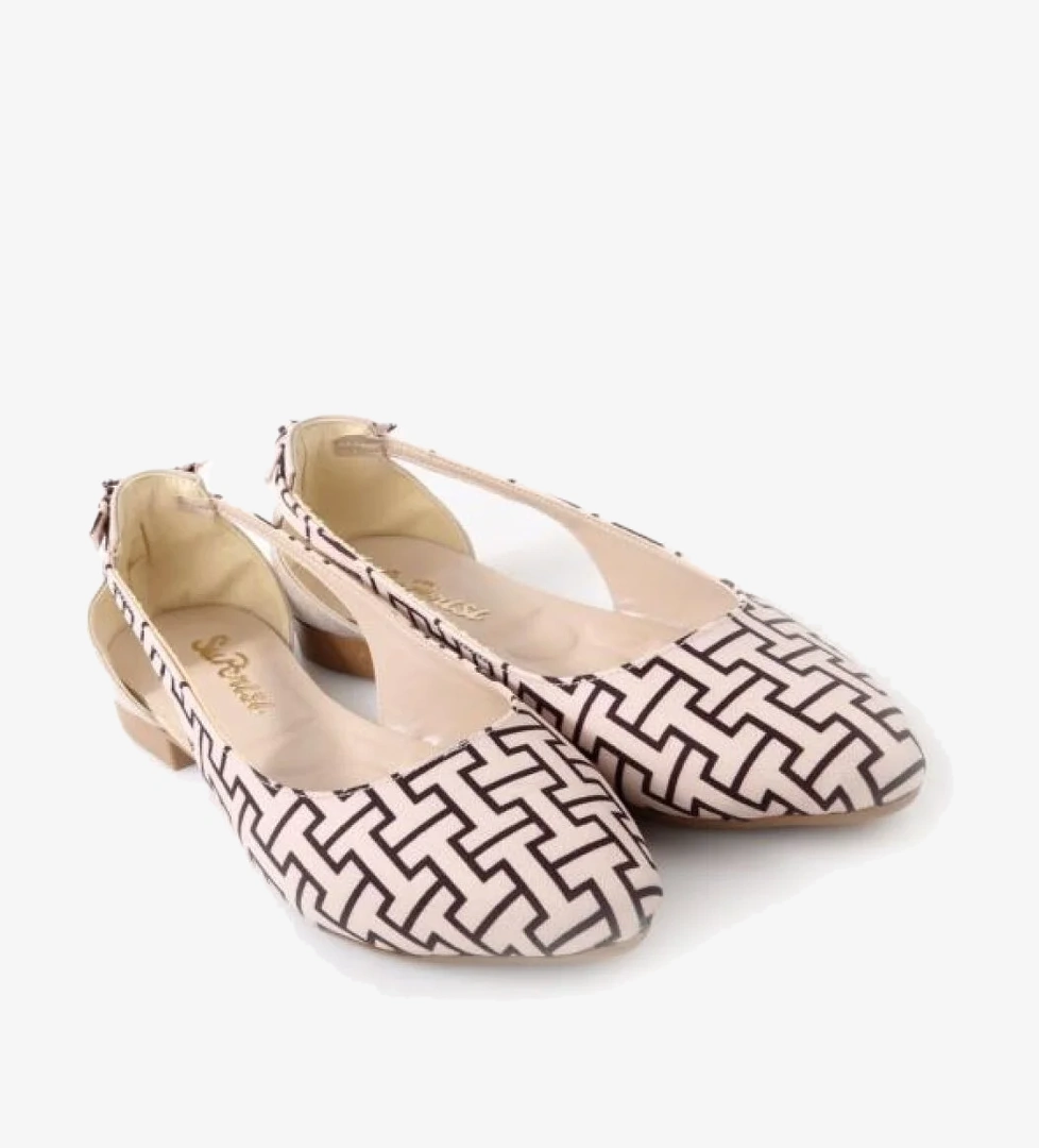 Sprs 02697 Günlük Kadın Babet Ayakkabı