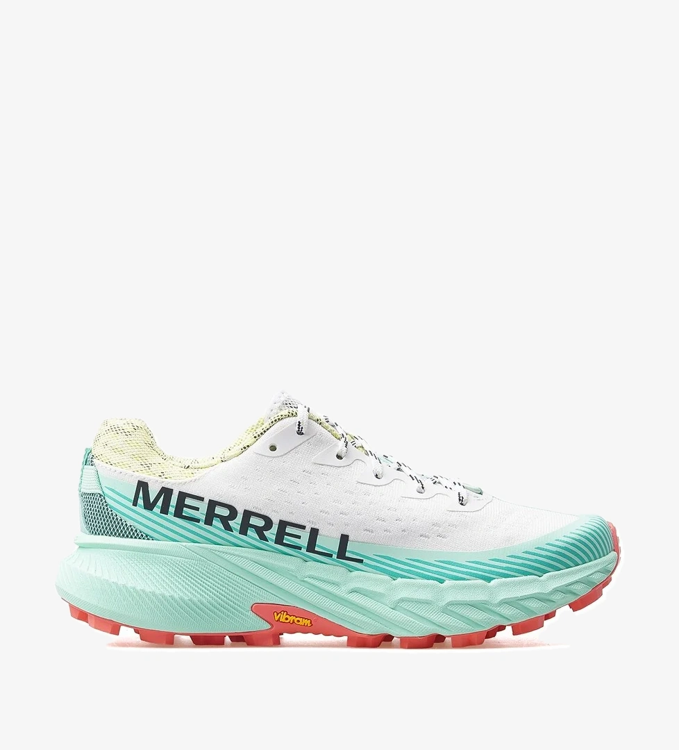 Merrell Agility Peak 5 Kadın Koşu Ayakkabısı 25y J068384 Z Beyaz/yeşil model görseli