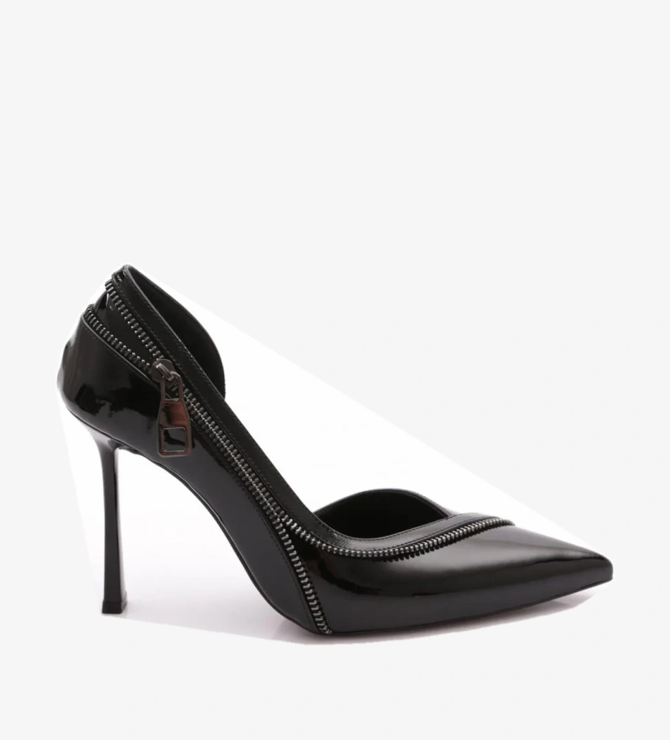 1022 Kadin Sivri Burun Topuklu Ayakkabi