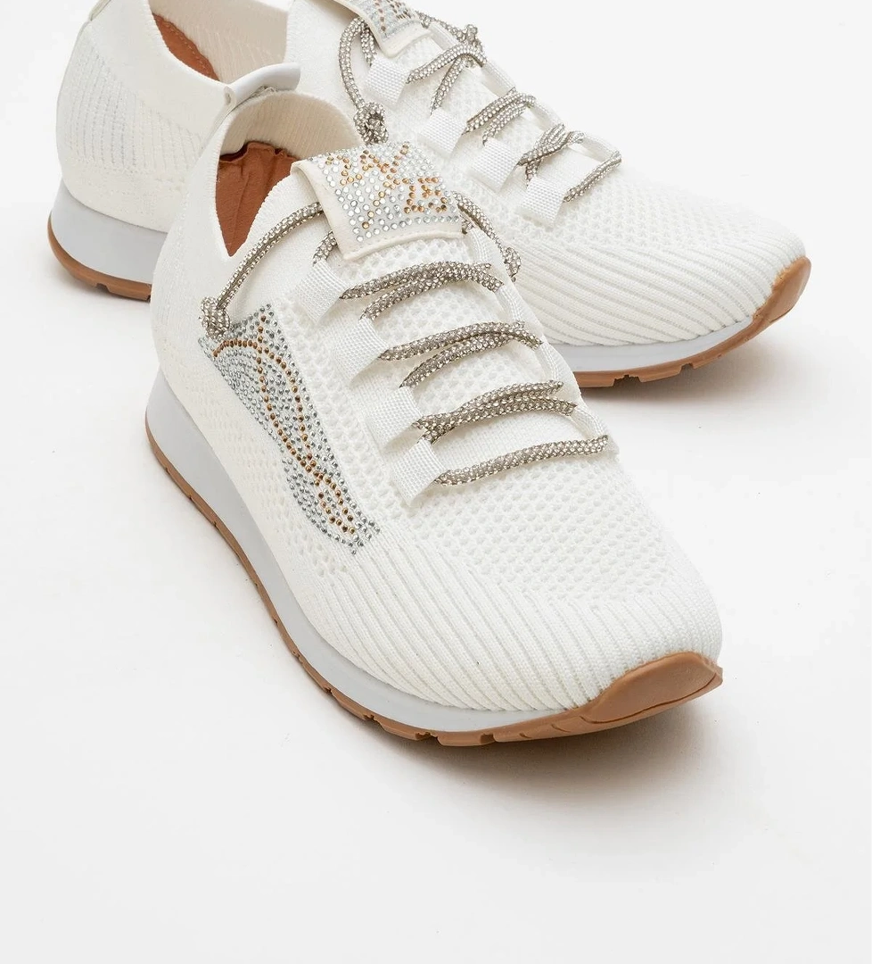 Ccway Kadın Taşlı Triko Günlük Ayakkabı model görseli