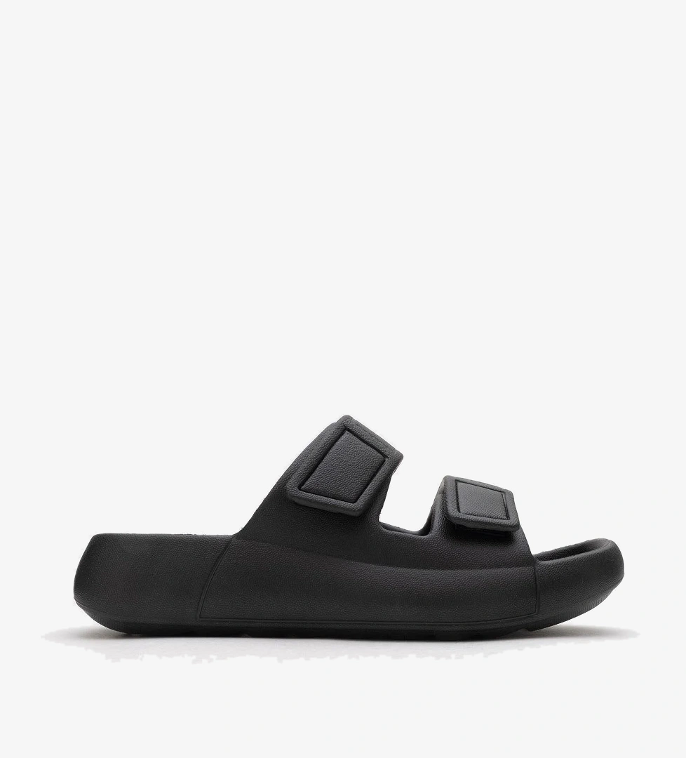 Kadın Cırtlı Terlik SİYAH