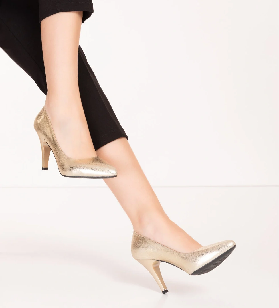 Gondol Hakiki Deri Stiletto-vdt.25