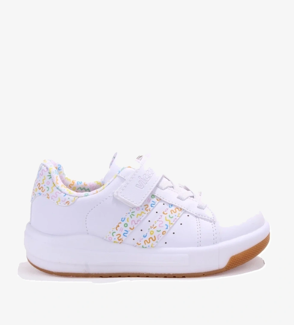 Pukky 220P25Y110 Beyaz Ortopedik Günlük Kız Çocuk Spor Ayakkabı