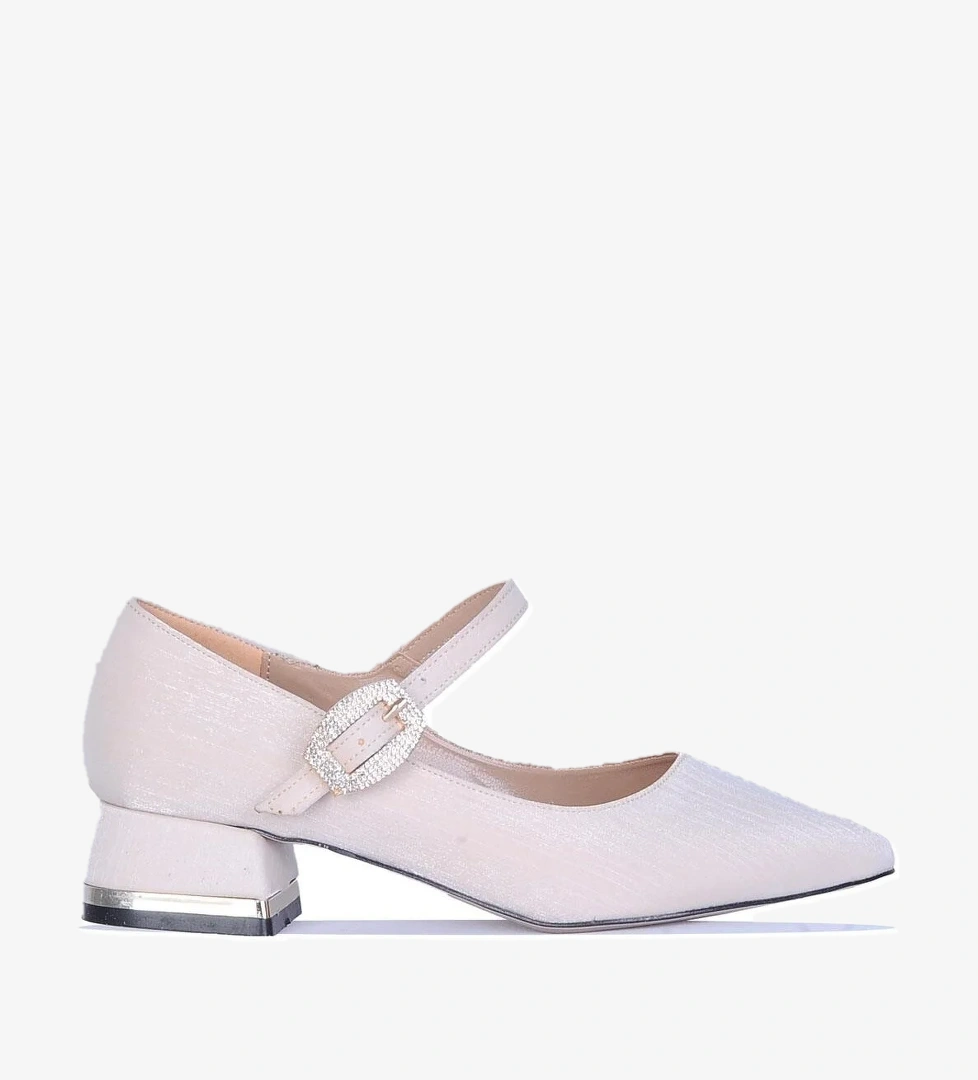 Scarletta 833 Tokalı 3cm Topuklu Kadın Ayakkabı model görseli