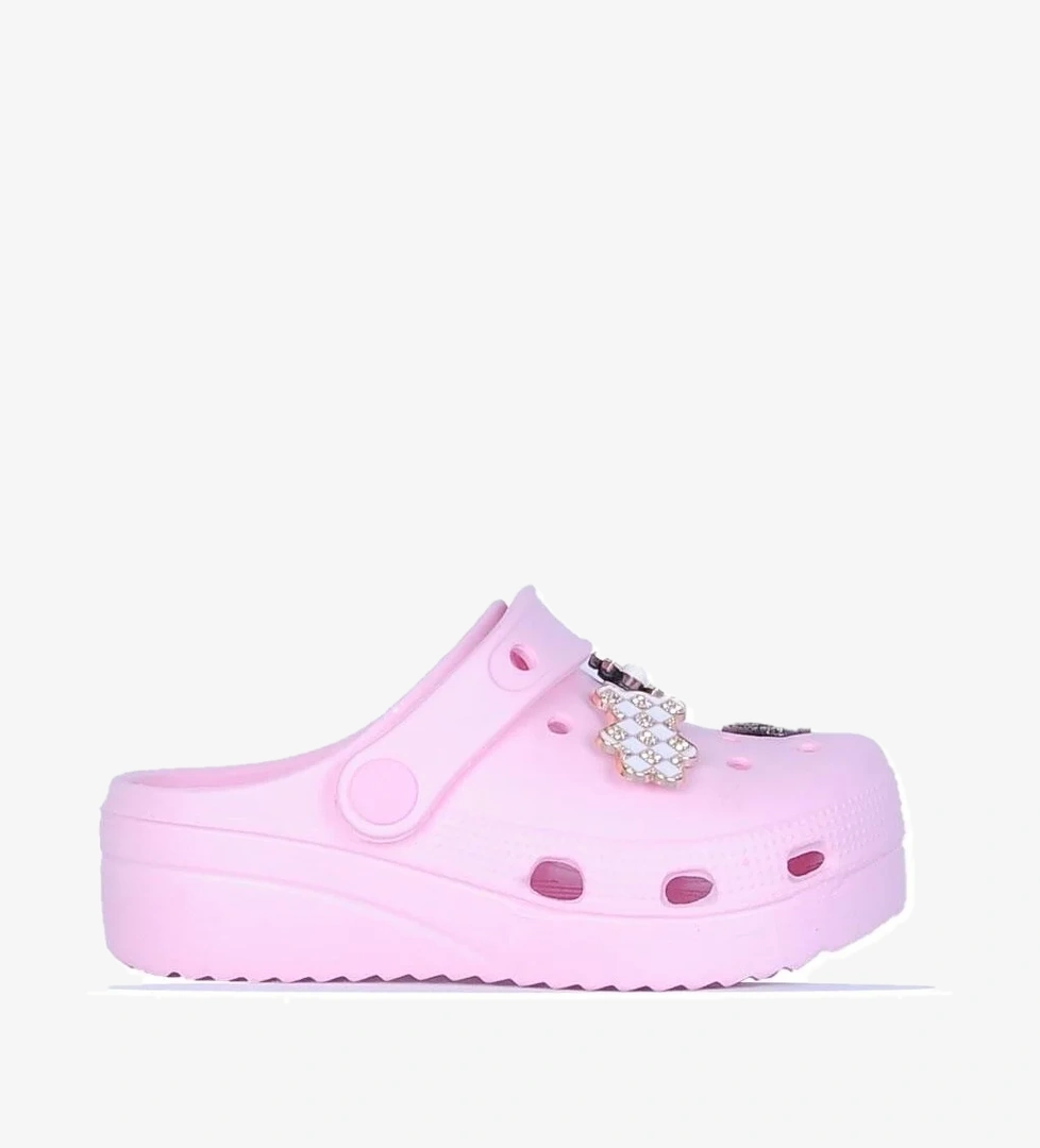 E300-6 Pembe Fiesta Eva Kız Çocuk Terlik - Görsel 1