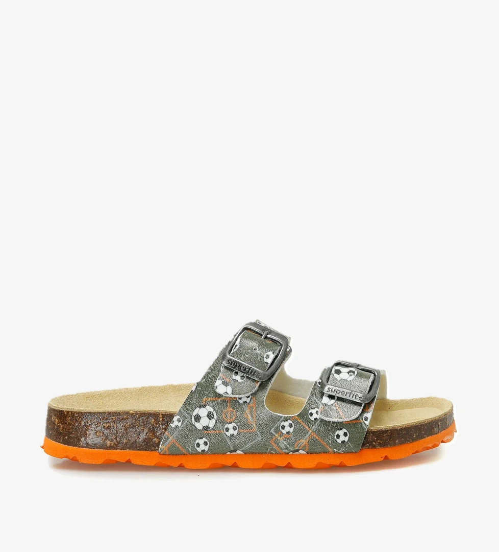 800111-7070-2 Yeşil Erkek Çocuk Terlik