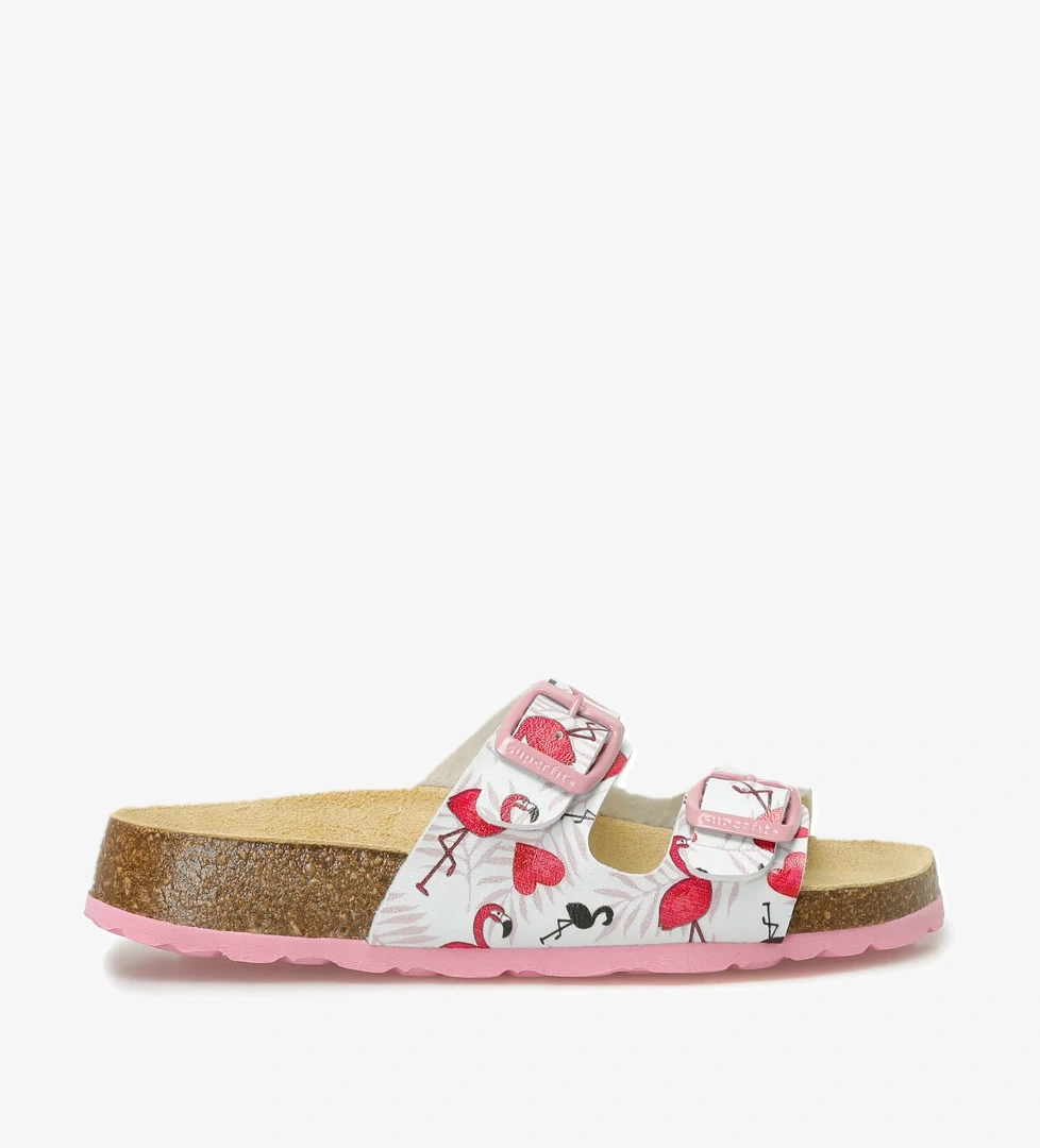 800111-1130-2 Beyaz Kız Çocuk Terlik