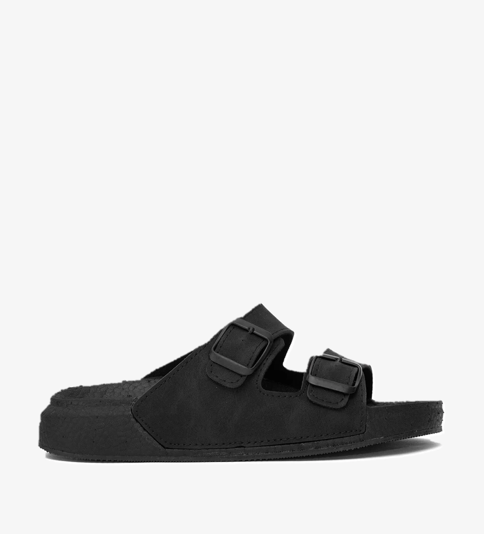 PC-7410 Kadın Düz Terlik Siyah - Görsel 1