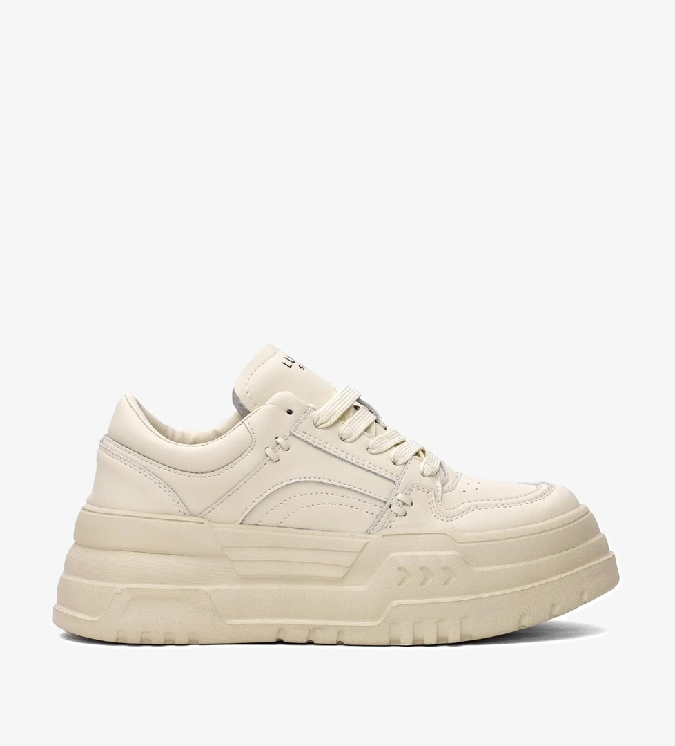 121230020 Darla Kadın Hakiki Deri Klasik Sneaker Beyaz